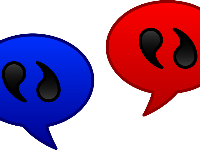 Quoth Clipart Debate - Clip Art (640x480)