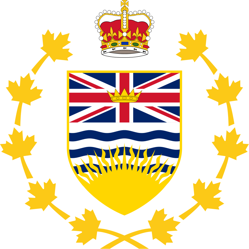 Badge Of The Lieutenant-governor Of British Columbia - Lieutenant Governor Of Ontario (1000x1000)