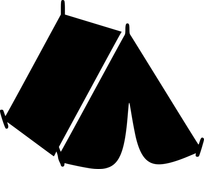 Free Png Black Tent Png Images Transparent - Camp Icon Png (850x703)