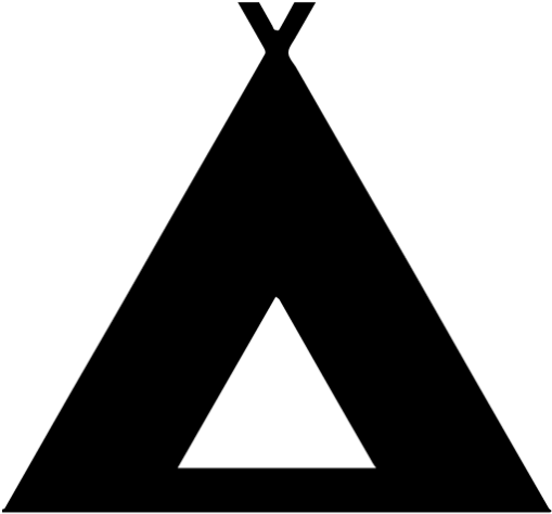 Tent Camping Campsite Silhouette Clip Art - Tent Silhouette (510x510)