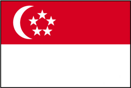 Drapeau Singapour - Flag Of Singapore (458x458)