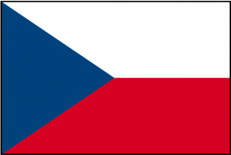 Drapeau République Tchèque - Czech Republic Flag (458x458)