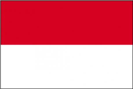 Drapeau Indonésie - Monaco Flag (458x458)
