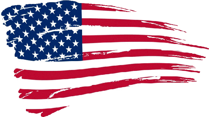 American Flag Clip Art - Us Flag No Background (700x394)