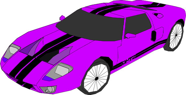 Race Car Sports Car Vector Clip Art - Clip Art (600x309)