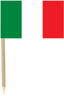 Mini Pics Drapeau Italie - Mexican Flag On A Pole (354x354)