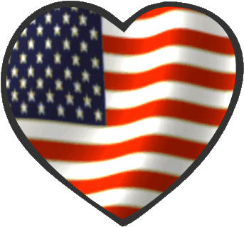 Waving American Flag Clip Art - 4th Of July Clip Art (350x350)