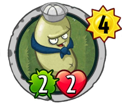 Navy Bean - Plants Vs Zombies Heroes Plant Astrocado (428x375)