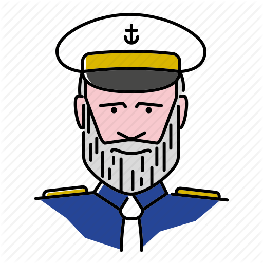 Seafarer Free Vector Art - Navy Officer Clipart Transparent (512x512)