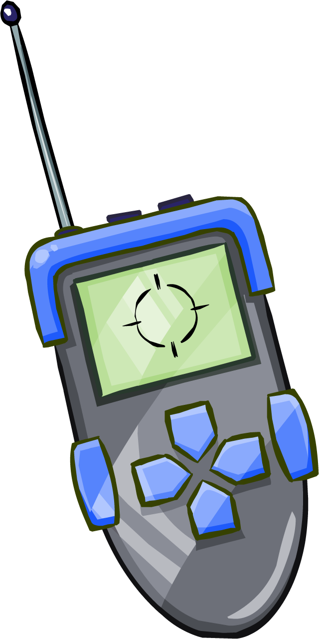 Clothing Paper Series Remote Robot Navy - Remote Png (640x1280)