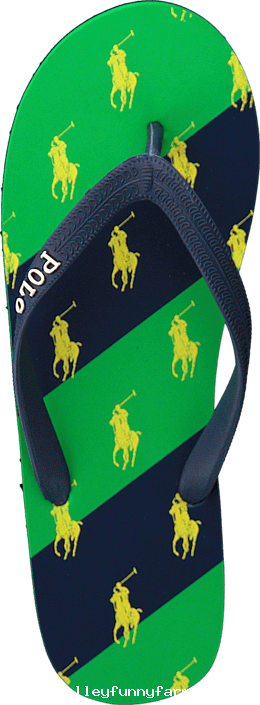 Ralph Lauren Junior Women Amino Stripe Navy / Green - Polo Ralph Lauren (260x705)