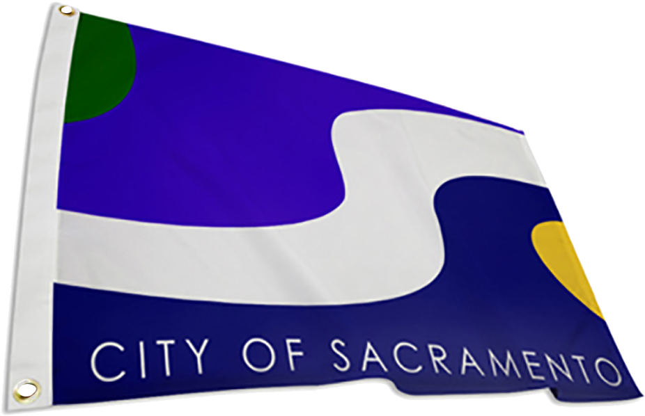 Nylon Sacramento City Flag - Flag (1200x1200)