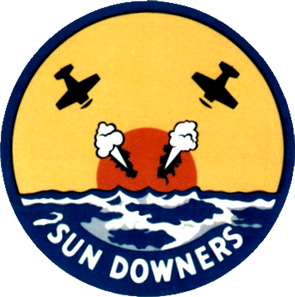 This Is A List Of United States Navy Aircraft Squadrons - Sundowners Vf 111 (591x594)