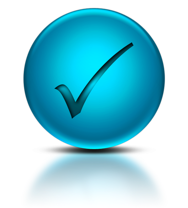 Blue Check Mark - T Letter Icon Png (600x700)