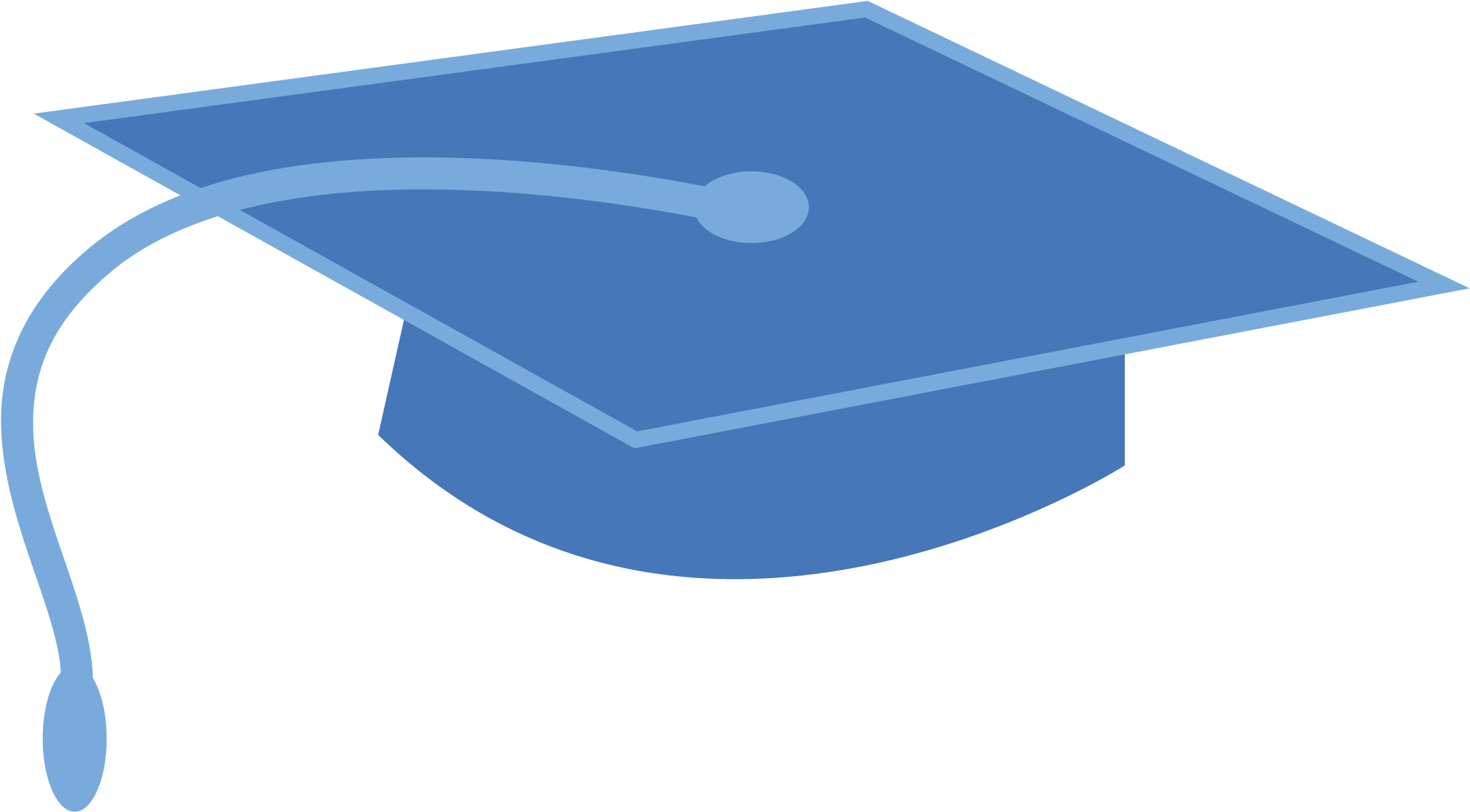 Blue Bachelors Degree Cartoon - Bachelor's Degree Png (3064x2150)