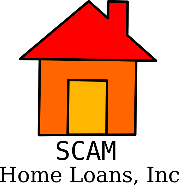 Scam Home Loans Clip Art At Clker - Scam Home Loans Clip Art At Clker (582x600)