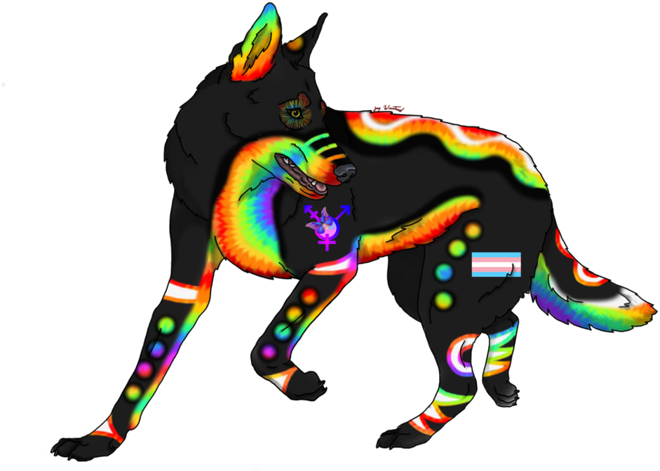 Transgender Symbol And Flag - Pansexual Flag And Symbol (1024x686)