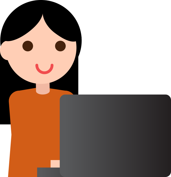 The Happy Library - Cartoon (594x617)