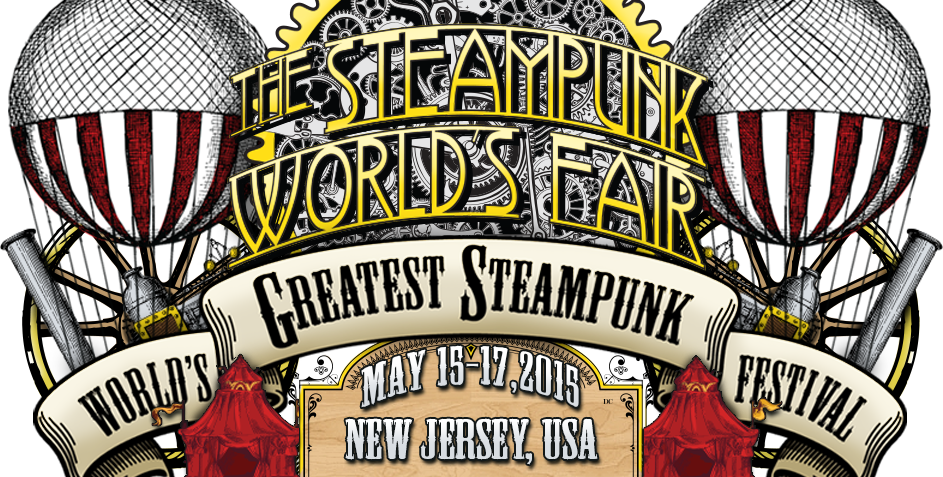 Steampunk World's Fair - Steampunk Worlds Fair Logo (943x477)