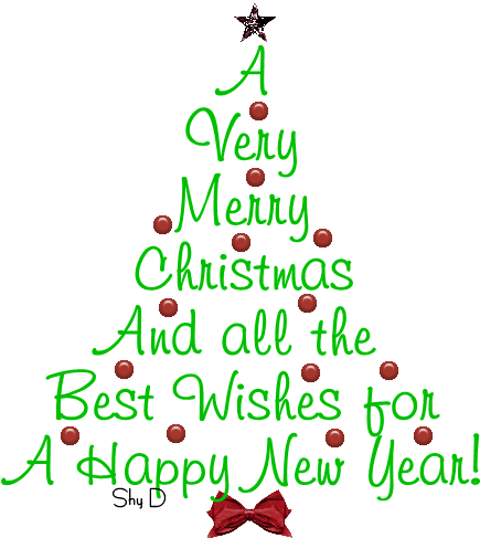 Download - Merry Christmas And A Happy New Year (500x500)