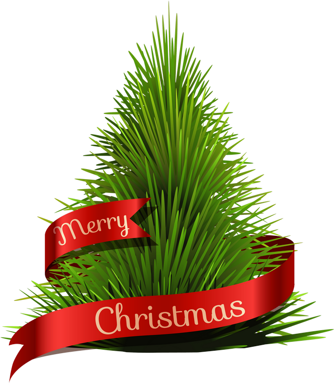 Transparent Merry Christmas Tree Png Clipart - Merry Christmas Tree Png (680x783)