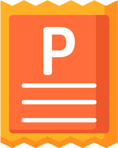 Parking Ticket Free Icon - Graphic Design (512x512)