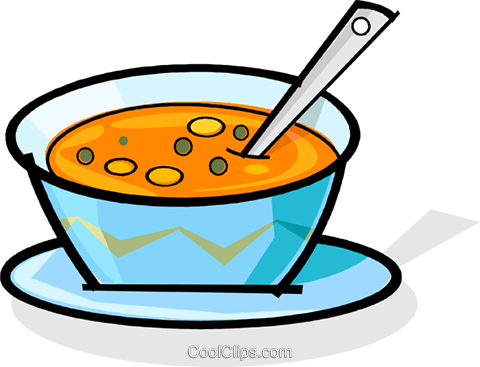 Stir, Laugh, Repeat - Bowl Of Soup Cartoon (640x480)