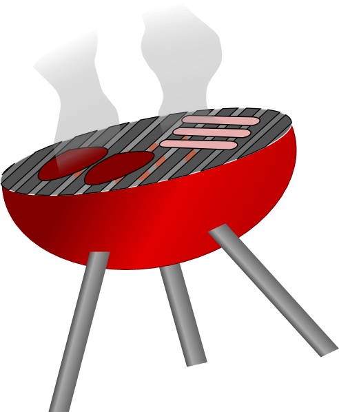 Clip Arts Related To - Bbq Grill Clip Art (492x598)