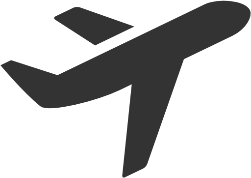 Airplane Icon A5 Computer Icons Flight Clip Art - Airplane Icon Png (512x512)