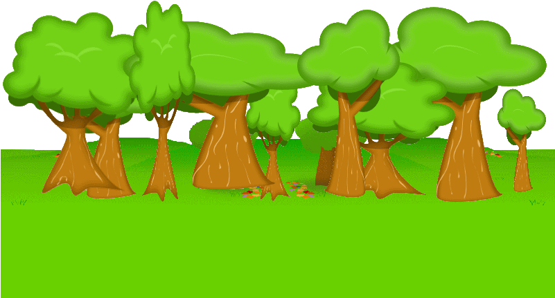 Appzumbi Apps - Tree Landscape Clip Art (800x460)