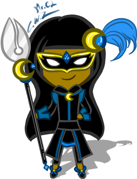 Lunar God Cookie By Ihmps6p07 - Cookie Run (511x647)