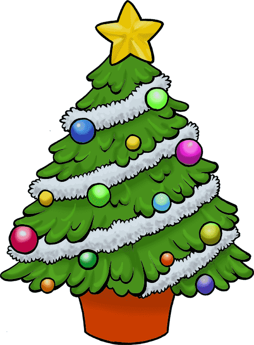 Transparent Christmas Cliparts Free Download Clip Art - Christmas Tree Clip Art (516x700)