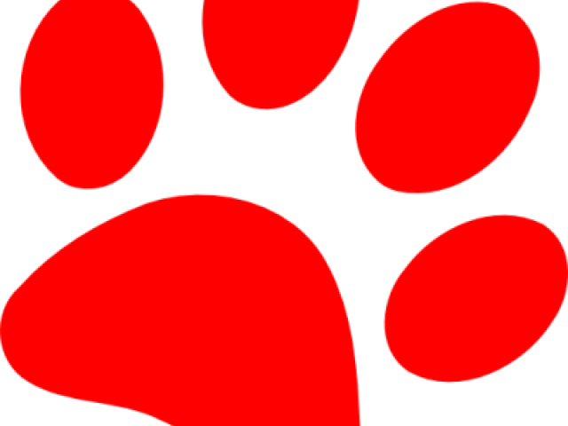 Panther Paw Clipart - Circle (640x480)