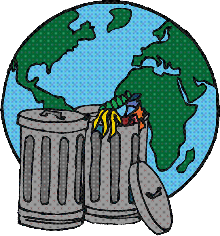 Waste Pictures Clip Art 44 Rh Weclipart Com Garbage - Poster Slogan About Waste Management (764x819)