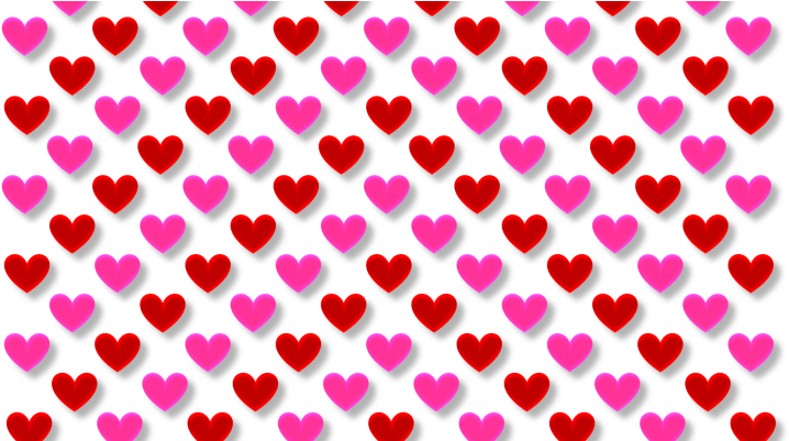 Wear Pink And Red Happy Valentine's Day - Three-dimensional Space (725x400)