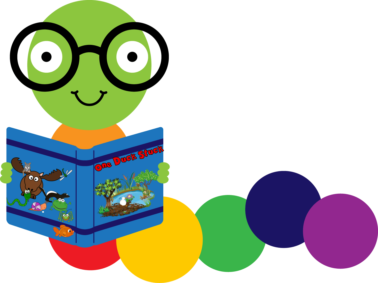 Bookworm Cover - Reading Is Fundamental (1500x1122)