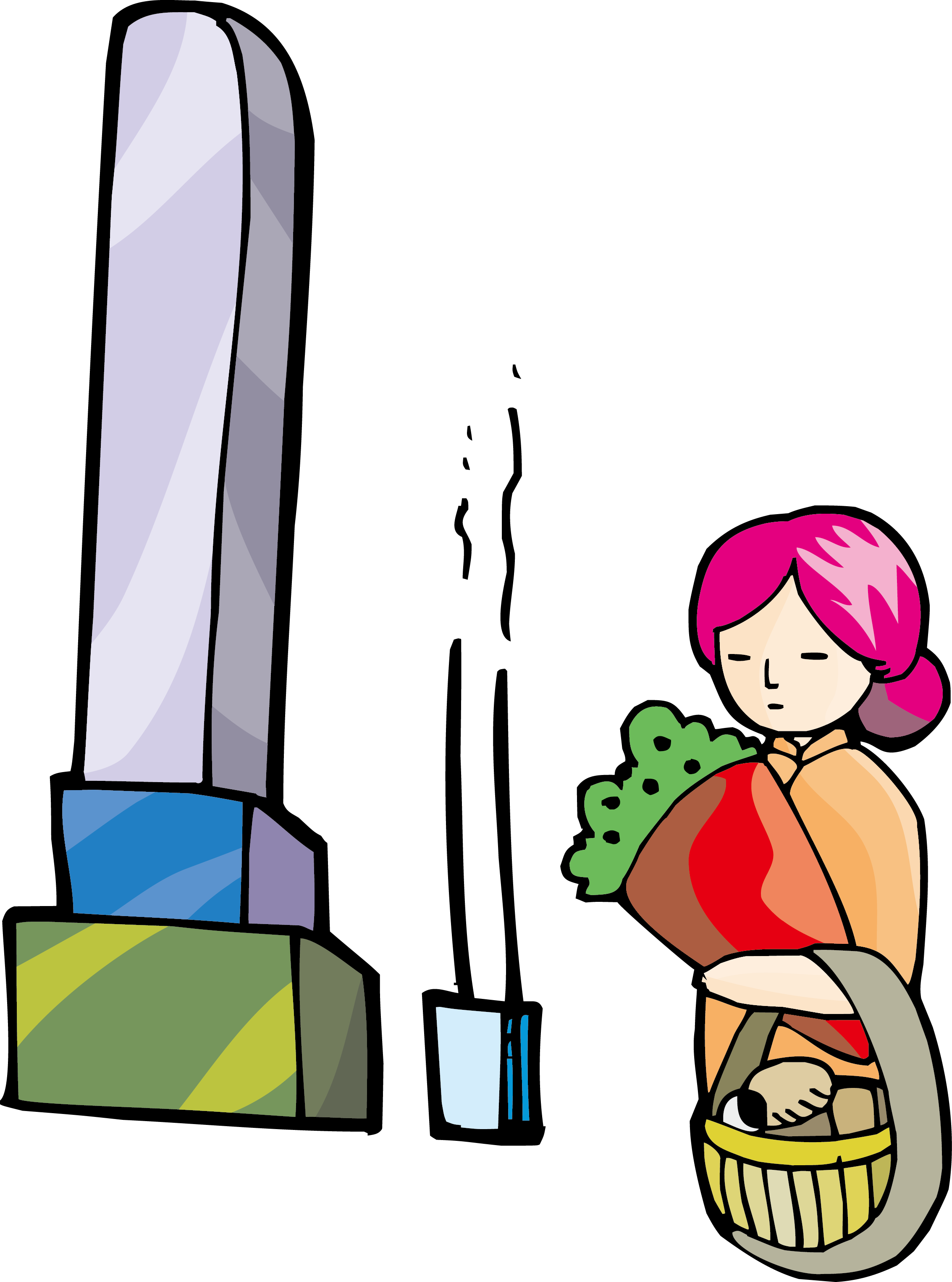 Qingming Giu1ed7 Sembahyang Kubur - 清明 节 卡通 图片 (2267x3052)