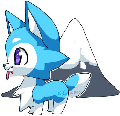 Chibi Icen The Husky By Z-graves - Chibi (418x400)