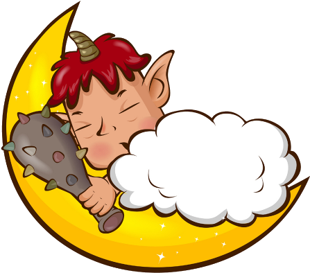 Funny Kids - Moon Funny Clipart (600x400)