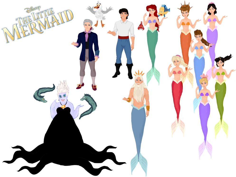 The Little Mermaid 28th Anniversary By Musicmermaid - The Little Mermaid (1036x771)