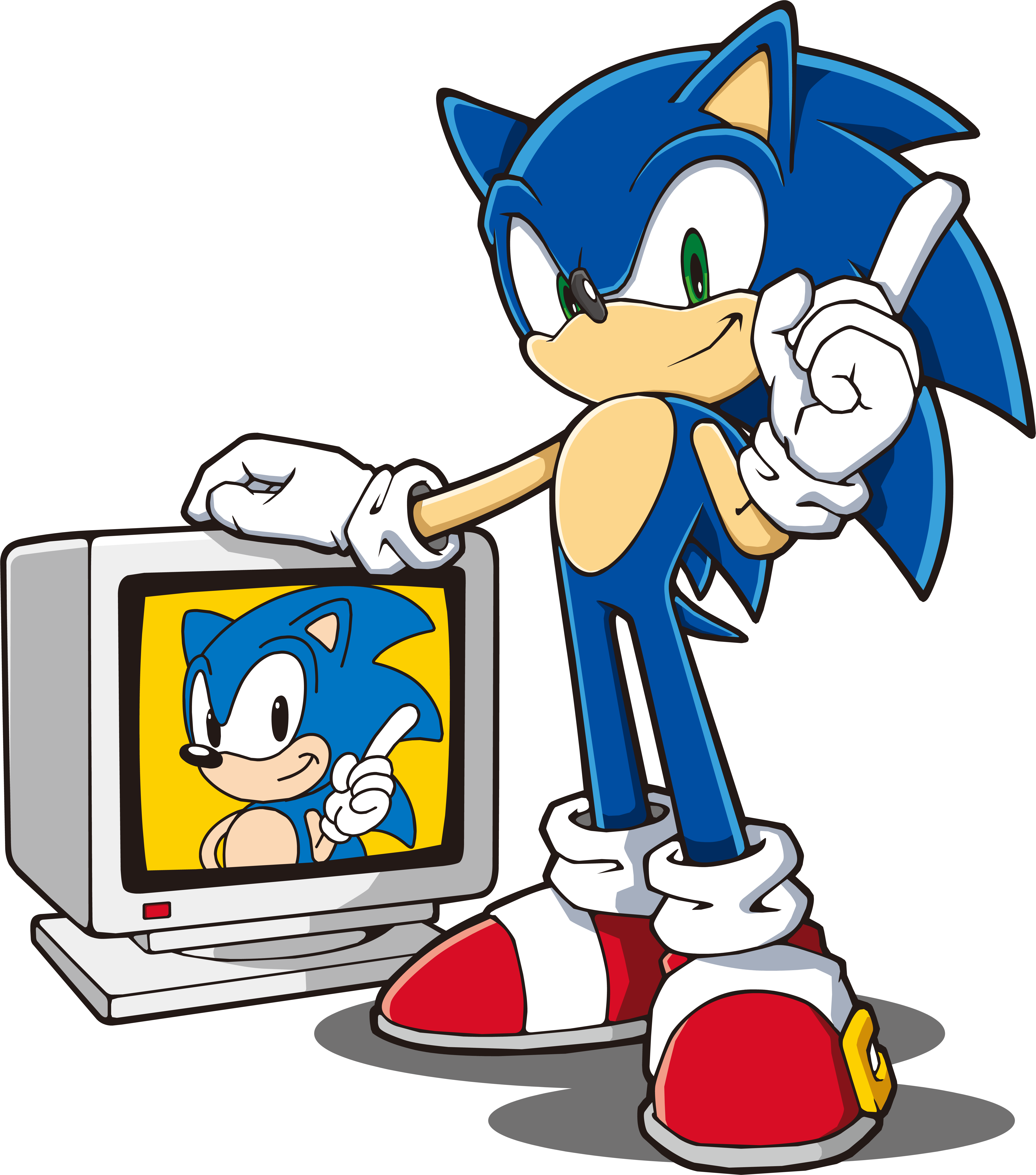 20th Anniversary - Sonic The Hedgehog Tv (5744x7822)