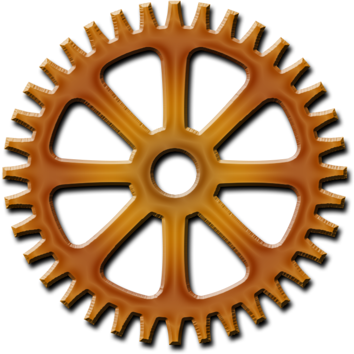 Steampunk Gear Clipart 3d Png - Joyride Wilton (900x900)