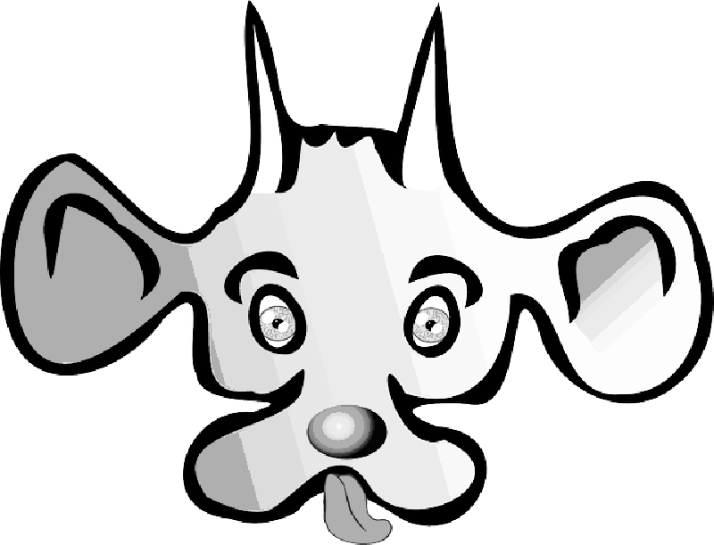 Dog, Firgure, Crazy, Animal, Ears, Eyes, Evil - Eye (800x611)