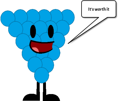 Cartoon Blue Raspberry Flavor Clip Art - Cartoon Blue Raspberry (620x451)