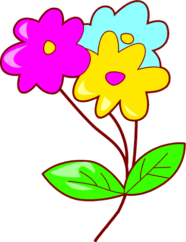 Pin By Marina - Flower Clip Art Gif (362x471)