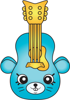 Plucky Guitar - Shopkins Season 5 Plucky Guitar (400x400)