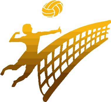 Beach Volleyball Backgrounds Clipart - Sand Volleyball Clipart (400x400)