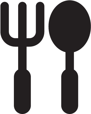 Small Fork And Spoon Vector - Eat Icon (400x400)