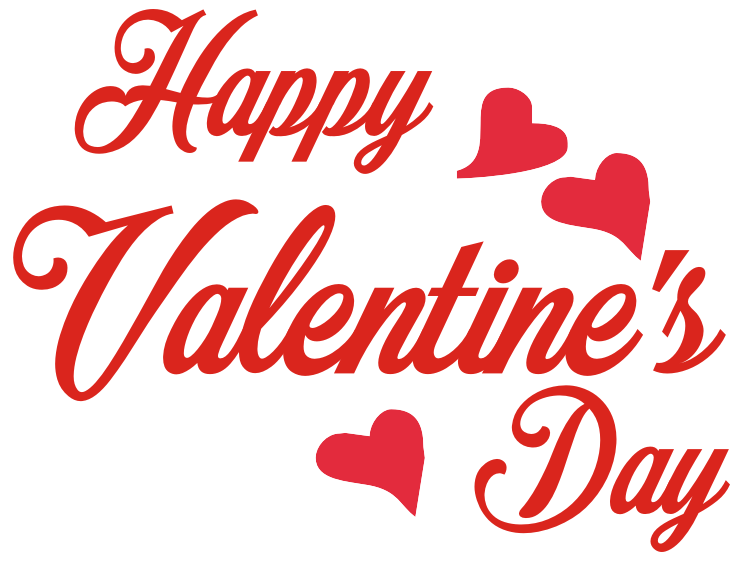 Happy Valentine's Day Png Transparent Images - Happy Valentine Day Png (739x562)