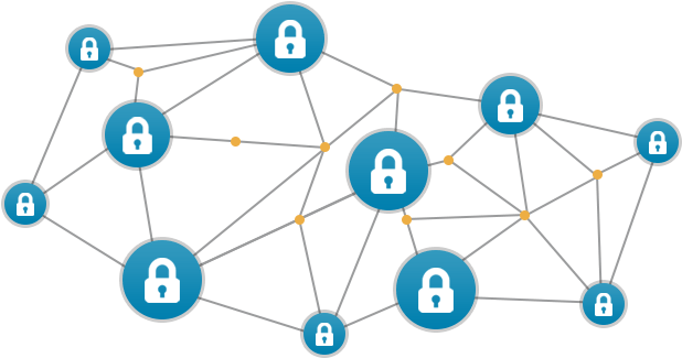 Private Blockchain Icon - (800x350) Png Clipart Download
